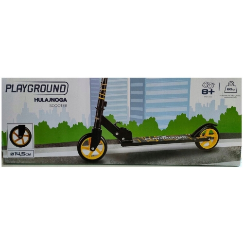 HULAJNOGA PLAYGROUND SCOOTER KOŁA 14,5 CM ŻOŁTA