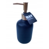 DOZOWNIK NA MYDŁO CERAMICZNY Z POMPKĄ 400 ML BIAŁY