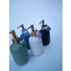 DOZOWNIK NA MYDŁO CERAMICZNY Z POMPKĄ 400 ML BIAŁY
