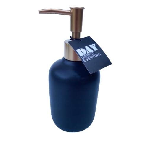 DOZOWNIK NA MYDŁO CERAMICZNY Z POMPKĄ 400 ML BIAŁY
