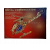 METALOWE klocki konstrukcyjne 75 el Helikopter