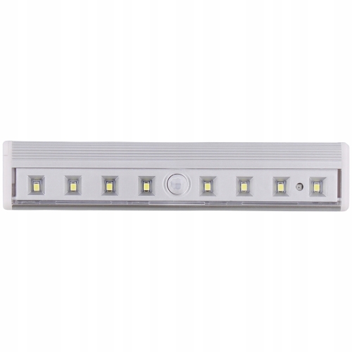 Lampa z czujnikiem ruchu 8 diod LED zas. bateryjne