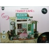MINIATUROWY DOMEK SWEET CAFE KAWIARENKA DO SAMODIELNEGO SKŁADANIA DIY