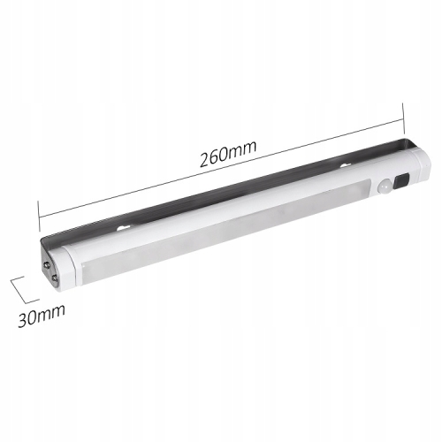 Lampka podszafkowa z Czujnikiem Ruchu i Zmierzchuz bateriami 9 LED 90 lm