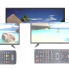 Pilot zamiennik LCD/LED SMART PHILIPS LG SONY TV HUAYU RM-L1316 + BATERIE