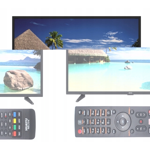 Pilot zamiennik LCD/LED SMART PHILIPS LG SONY TV HUAYU RM-L1316 + BATERIE