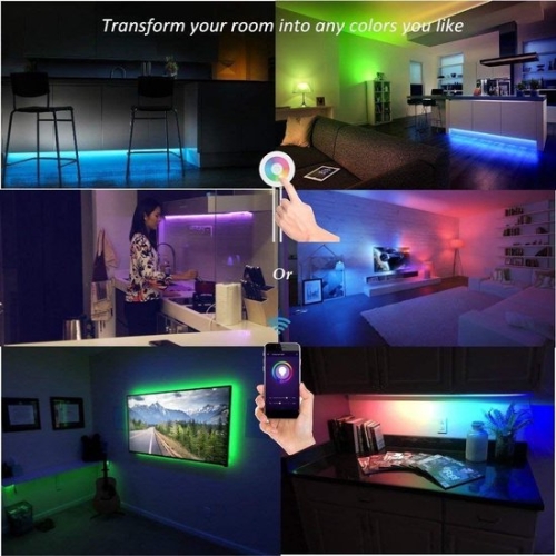 TAŚMA LED RGB LSC SMART CONNECT 5 m 20 W wifi 2.4