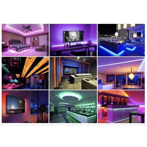 TAŚMA LED RGB LSC SMART CONNECT 5 m 20 W wifi 2.4