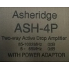 Wzmacniacz z rozdzielaczem ASHERIDGE ASH-4P dwa wyjścia Amplifier 85-1002