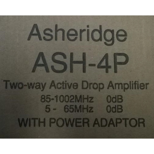 Wzmacniacz z rozdzielaczem ASHERIDGE ASH-4P dwa wyjścia Amplifier 85-1002