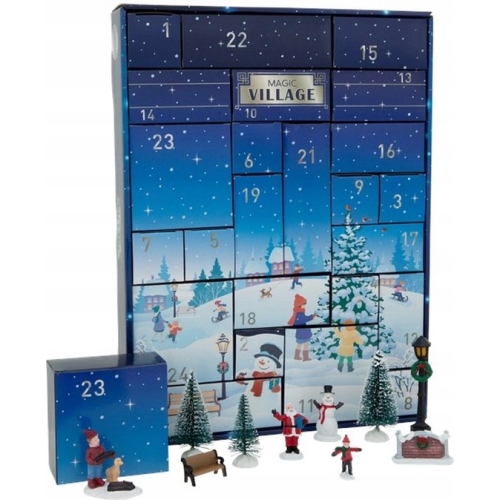 KALENDARZ ADWENTOWY Magic Village 24 CZĘŚCI NOWOŚĆ