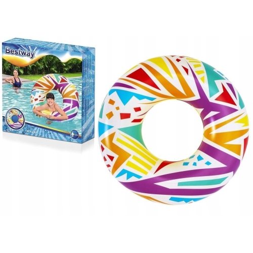 Dmuchane Koło Kolorowe 107 cm Bestway 36228