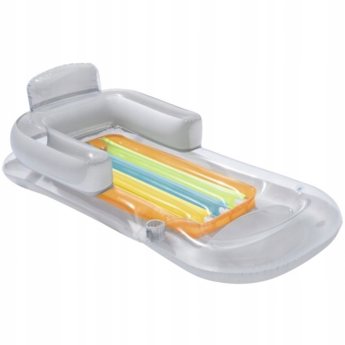 DMUCHANY FOTEL POMPOWANE KOŁO ŻÓŁTY INTEX 1.37mx 1.22 m 58889EU