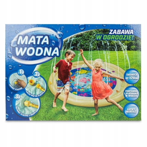 Mata wodna do zabawy dla Dzieci 170 cm Zraszająca