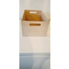 Organizer pojemnik box drewniany wielofunkcyjny na drobiazgi 36x26x18 cm