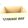 Organizer pojemnik box drewniany wielofunkcyjny na drobiazgi 36x26x18 cm