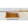Organizer pojemnik box drewniany wielofunkcyjny na drobiazgi 36x26x18 cm
