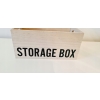 Organizer pojemnik box drewniany wielofunkcyjny na drobiazgi 36x26x18 cm