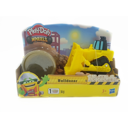 PLAY-DOH CIASTOLINA Wheels Buldożer Spychacz E4707 ZABAWKA + SUPER TUBKA