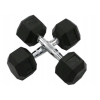 Hantla Ciężarek 5 KG KAYTAN czarny gumowany metal