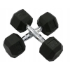 Hantla Ciężarek 5 KG KAYTAN czarny gumowany metal