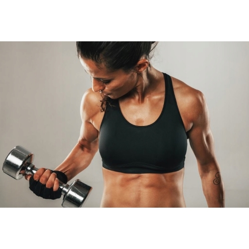 Hantla Ciężarek 5 KG KAYTAN czarny gumowany metal
