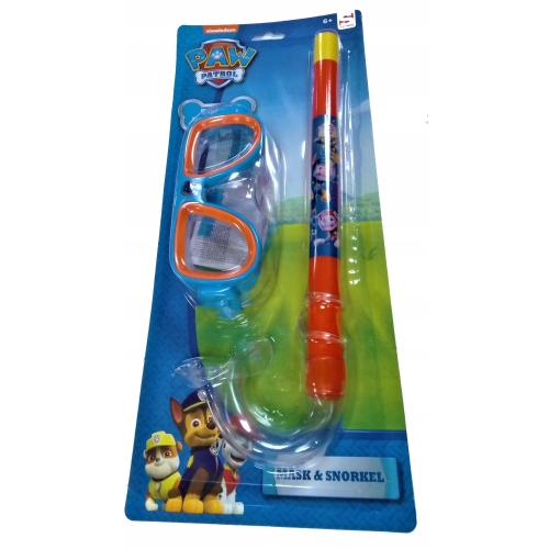 Paw Patrol Zestaw do nurkowania maska + rurka dzie