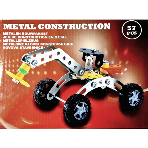 METALOWE klocki konstrukcyjne 57 el Wiertnica