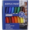 Zestaw farb farby akrylowe ARTIST 16 sztuk x 36 ml