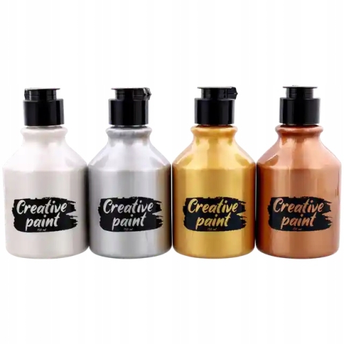 Farby akrylowe zestaw 4 szt x 150 ml perłowe 559