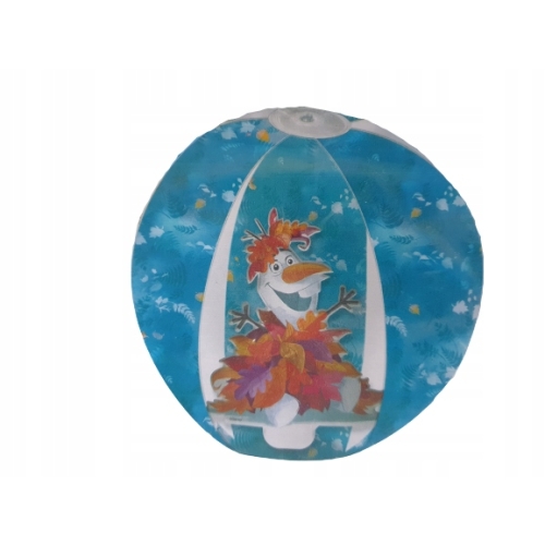 Piłka plażowa dmuchana wzór FROZEN II 3D kolorowe
