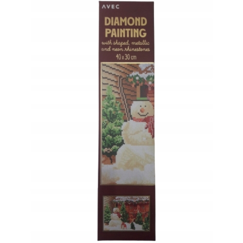 MALOWANIE HAFT DIAMENTOWY NEON ZIMA PREZENT 573