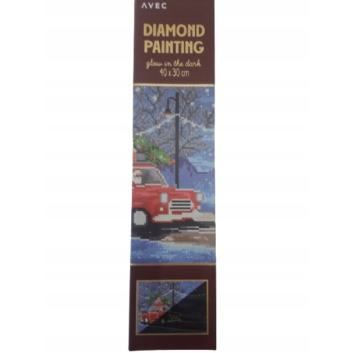 MALOWANIE HAFT DIAMENTOWY NEON ZIMA PREZENT 573