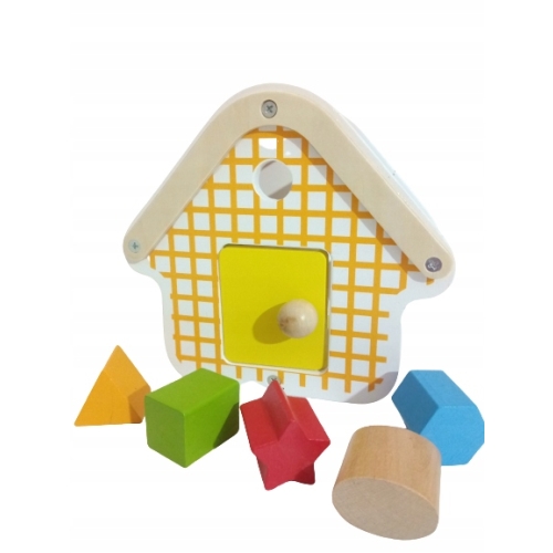 DOMEK AKTYWIZUJĄCY FIGURY GEOMETRYCZNE MEGA ZABAWA