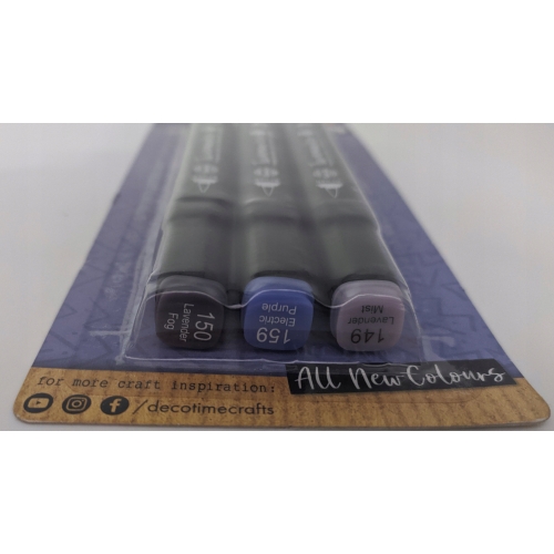 PODWÓJNE PISAKI TWINMARKERY AKWARELOWE PROFESJONALNE 10 szt zielone 33-168