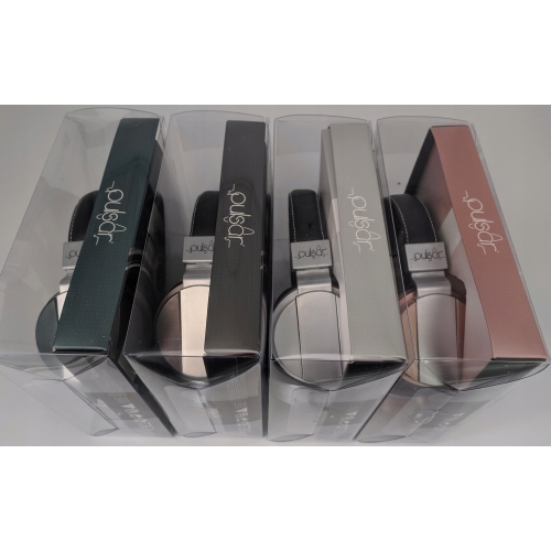 SŁUCHAWKI PRZEWODOWE PULSAR NAUSZNE Z REGULACJĄ W KOLORZE BIAŁYM MIĘKKIE 46