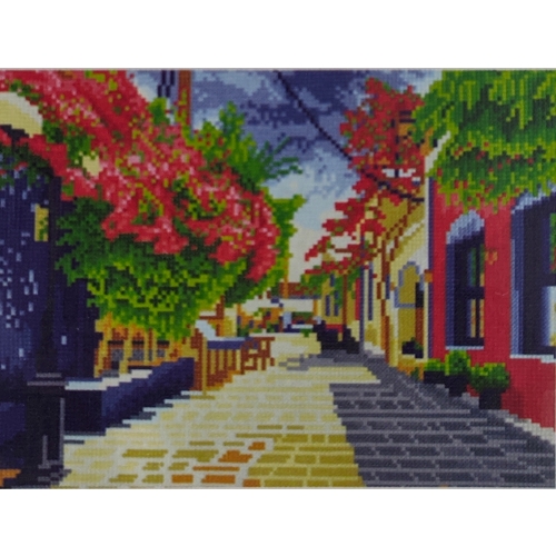 Mozaika wyszywanie HAFT DIAMENTOWY 30x40 WIDOK 45