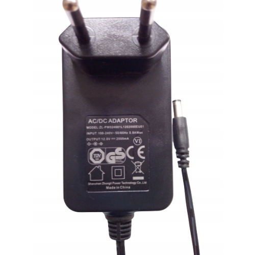 ORYGINALNY ZASILACZ POLSAT BOX MODEL GP-1248A CYFROWY POLSAT 12V 4,8A