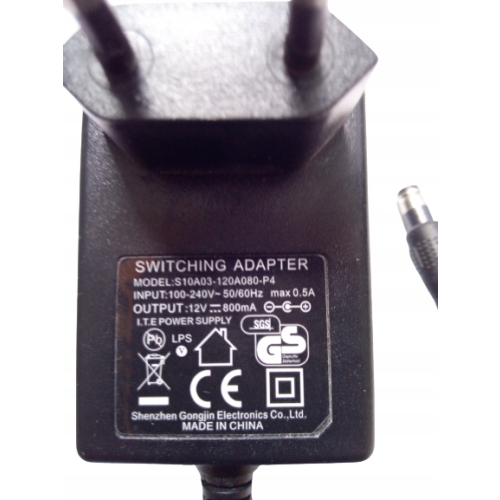 ORYGINALNY uniwersalny zasilacz NC+ CANAL+ SAGEMCOM 12V 2A MODEL 153258