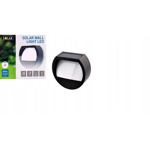 Lampa solarna ŚCIENNA SOLAR LED 20 lm IP44