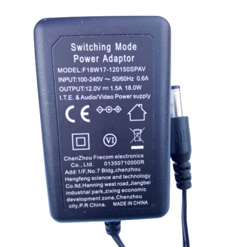 ORYGINALNY ZASILACZ CANAL+ dekoder DSB-4300 typ: F18W17-120150SPAV 12V 1,5A