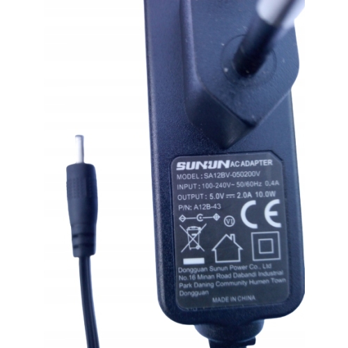 ZASILACZ 12V 2,5A MODEL CPS042120250V UNIWERSALNY
