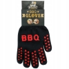 Rękawica ochronna do grilla BBQ do 250° C czerwona