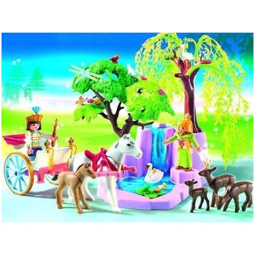 PLAYMOBIL KSIĘŻNICZKA I KSIĄŻĘ W RYDWANIE ZESTAW