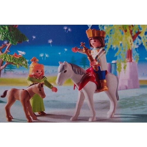 PLAYMOBIL KSIĘŻNICZKA I KSIĄŻĘ W RYDWANIE ZESTAW