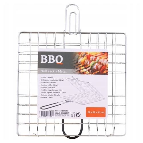 Ruszt stelaż do grilla grillowania 44 cm okrągły