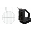 Ruszt do grilla Ø 44 cm + Szczotka czyszcząca MAŁA