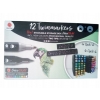 TWIN MARKERY PODWÓJNE 12 SZTUK DECOTRAY RÓŻOWE 424