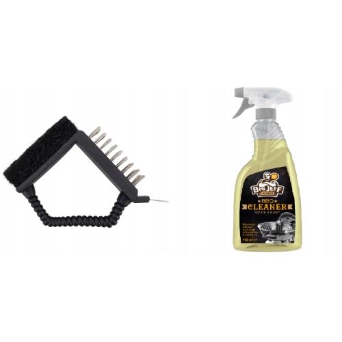 UNIWERSALNY ŚRODEK CZYSZCZĄCY DO GRILLA BBQ 0,750 ml + mała szczotka FREE