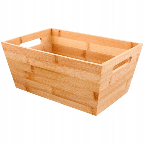 Pojemnik pudełko box BAMBUSOWY 30x20x13 cm